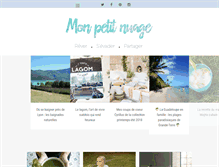 Tablet Screenshot of monpetitnuage.com